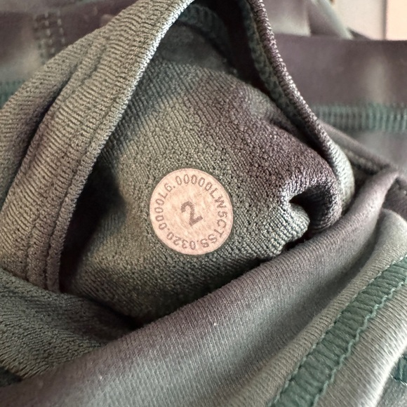 Lululemon Invigorate High-Rise Tight 25" Side Pocket Shibori Tie Dye Size 2 - Picture 5 of 8